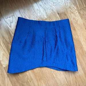 Zara Royal Blue Skirt
